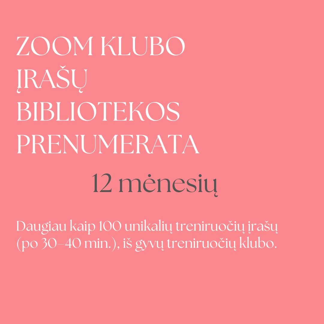 Bibliotekos prenumerata (12 mėn.)